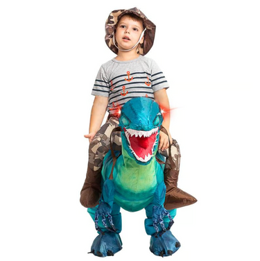 RaptorRun | Costume de dinosaure gonflable - Plaisir de déguisement cool pour chaque aventure